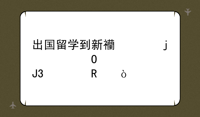 出国留学到新西兰的具体要求和费用？